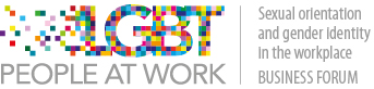 LGBT People at Work Logo